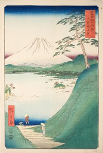 Misaka Pass in Kai Province, from the series 