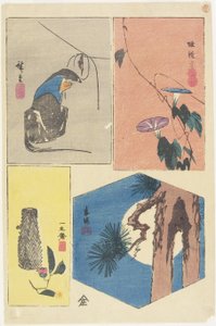 Mixed Print of the Famous Views of Edo