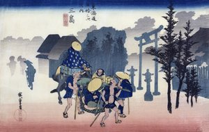 Morning Mist at Mishima, from the Series 