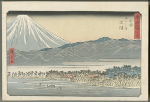Numazu by Utagawa Hiroshige