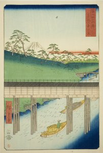 Ochanomizu in the Eastern Capital, from the series "Thirty-six Views of Mount Fuji"