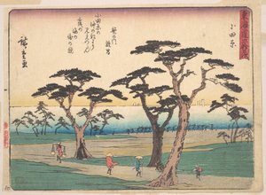 Odawara by Utagawa Hiroshige