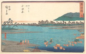 Odawara by Utagawa Hiroshige