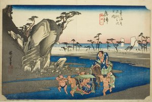 Okitsu: The Okitsu River, from the series 
