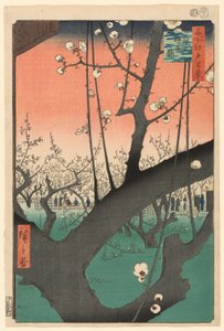 Plum Garden at Kameido, from the series "One Hundred Famous Views of Edo" by Utagawa Hiroshige