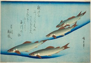 River Trout by Utagawa Hiroshige