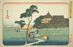 Sazai Hall at the Temple of the Five Hundred Arhats, from the series 