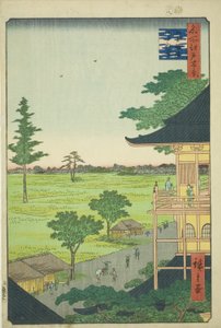 Sazai Hall of the Five Hundred Rakan Temple, from the series 