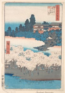Sendagi Dangozaka by Utagawa Hiroshige