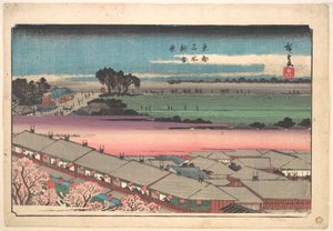 Shin Yoshiwara by Utagawa Hiroshige