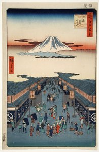 Suruga-chō by Utagawa Hiroshige