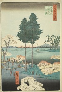 Suwa Bluff at Nippori, from the series 