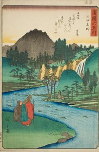 The Koya Jewel River in Kii Province, from the series 