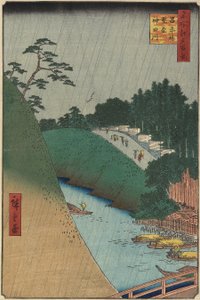 The Temple of Confucius Near The Shohei Bridge Over The Kanda River