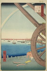 Ushimachi at Takanawa, from the series 