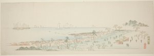 View of Goten Hill, from the series "Thirteen Views of the Environs of Edo" by Utagawa Hiroshige