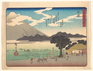 The Fifty-Three Stations of the Tōkaidō, Numazu by Utagawa Hiroshige