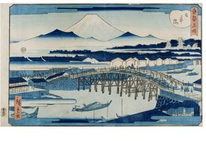 Nihonbashi from the series Famous Place of the Eastern Capital by Utagawa II Hiroshige