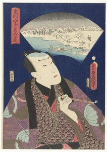 Sumida River in Winter (Selection of Famous Places in Edo During the Four Seasons)