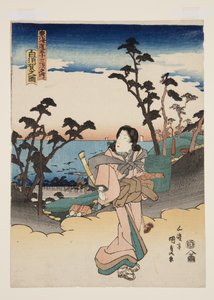 View of Shirasuka by Utagawa Kunisada
