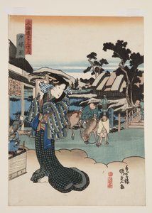View of Totsuka by Utagawa Kunisada