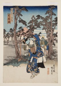 View of Yoshiwara by Utagawa Kunisada
