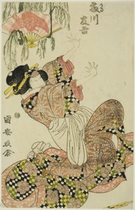 The Actor Fujikawa Tomokichi II as Okaru, Wife of Kanpei