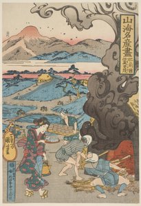 Hizen: Imari-Yakki, c.1833 by Utagawa Kuniyoshi