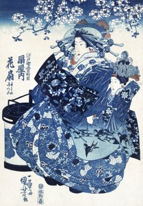 Japanese Woman by Utagawa Kuniyoshi