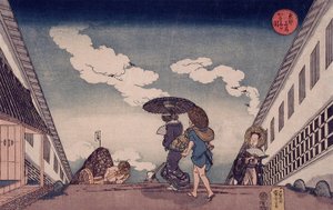 Kasumigaseki by Utagawa Kuniyoshi