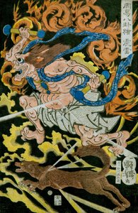 Thunder God Series: Pictures of the Eight Trigrams in Chinese Divination