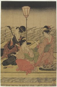June (Summer Party on the Kamo River), early 1800s