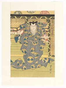 Oguri Shinui, Resembling Fukashichi by Utagawa Toyokuni (I)