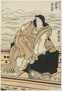 Actor Iwai Hanshiro as the Woman Seigen by Utagawa Toyokuni