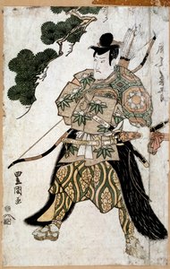 Portrait of a Samurai by Utagawa Toyokuni