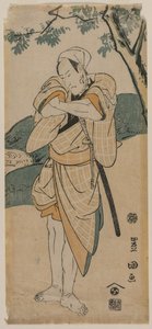 The Actor Ichikawa Danjuro as a Samurai