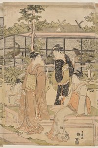 The Shika Teahouse by Utagawa Toyokuni