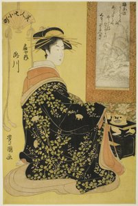 The Courtesan Takikawa of Ogiya, from the series 