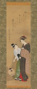 Woman and Attendant, ca. 1795