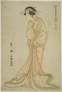 Yamatoya: Iwai Hanshiro IV as Okaru, from the series "Portraits of Actors on Stage"