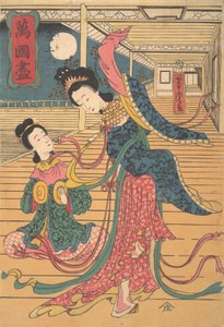 Two Chinese Women by Utagawa Yoshitora