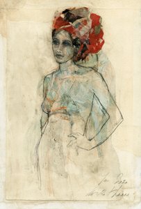 Elegant Turban Woman