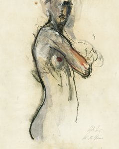 Expressive Nude Figure by Ute Rathmann
