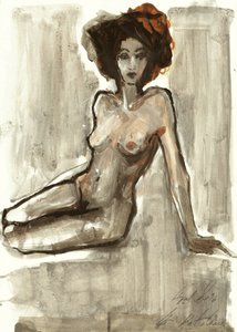 Reclining Nude Figure