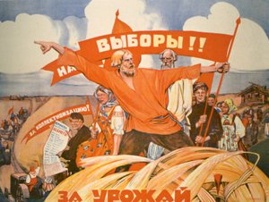 Russian Propaganda Poster