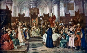 Jan Hus Before the Council of Constance, 1415, 1926