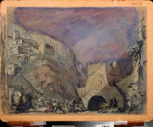 Preparatory Decor for the Opera 