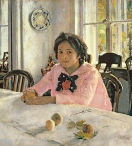 Girl with Peaches