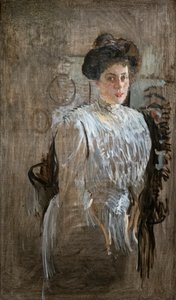 Portrait of Margarita Kirillovna Morozova by Valentin Aleksandrovich Serov