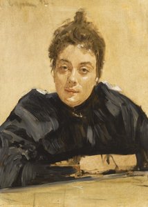 Portrait of the Artist Maria Yakunchikova-Weber 1870-1902